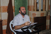  بالصور: امسية ايمانية في مسجد الرباط بمدينة الرملة